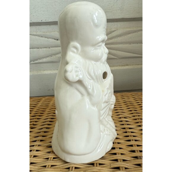 Vintage 70's Orchids of Hawaii Old Man White Ceramic Tiki Mug - Picture 2 of 8
